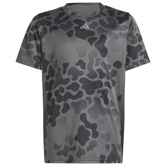Adidas Παιδική κοντομάνικη μπλούζα Train-Essentials Camo Tee Adidas Παιδική κοντομάνικη μπλούζα Train-Essentials Camo Tee